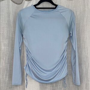 Under Armour Light Blue Women's Long Sleeve Top